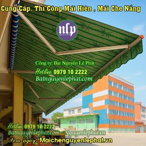 Thay Bạt Mái Che Di Động - Sửa Mái Hiên