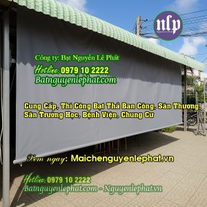 Giá làm bạt che nắng mưa tự cuốn