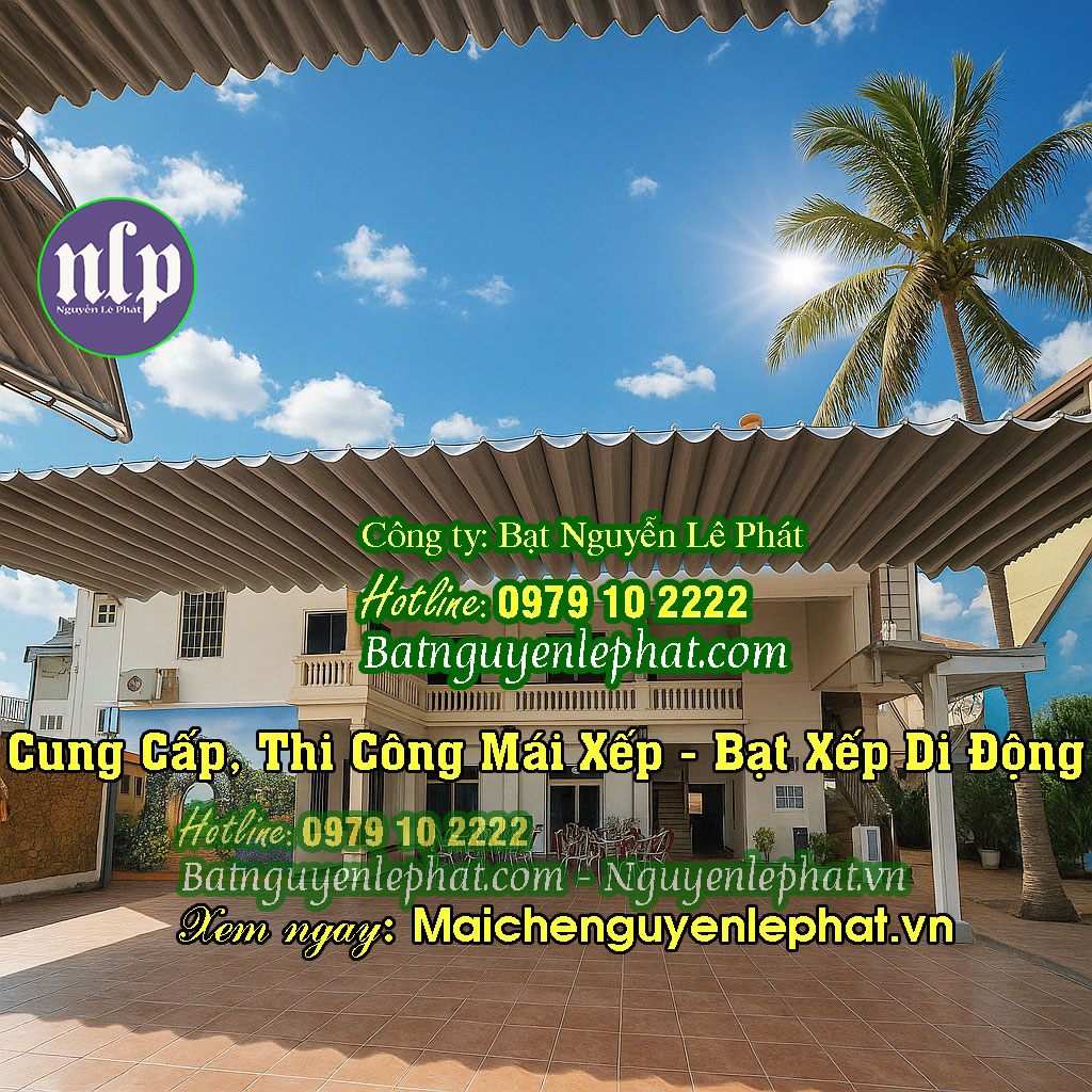 Mái xếp di động Mái xếp di động
