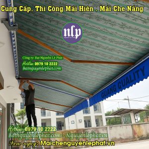 Bạt Xếp Mái Hiên Di Động Thủ Dầu Một: Mái Che Nắng Mưa Tiện Lợi