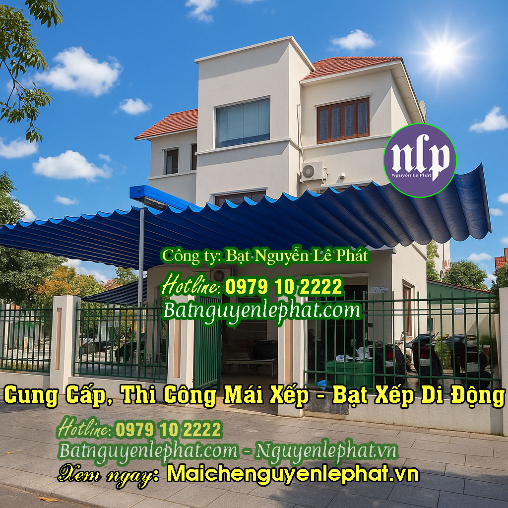 Thay Bạt Mái Che Sân Trường Học Tại Hải Phòng