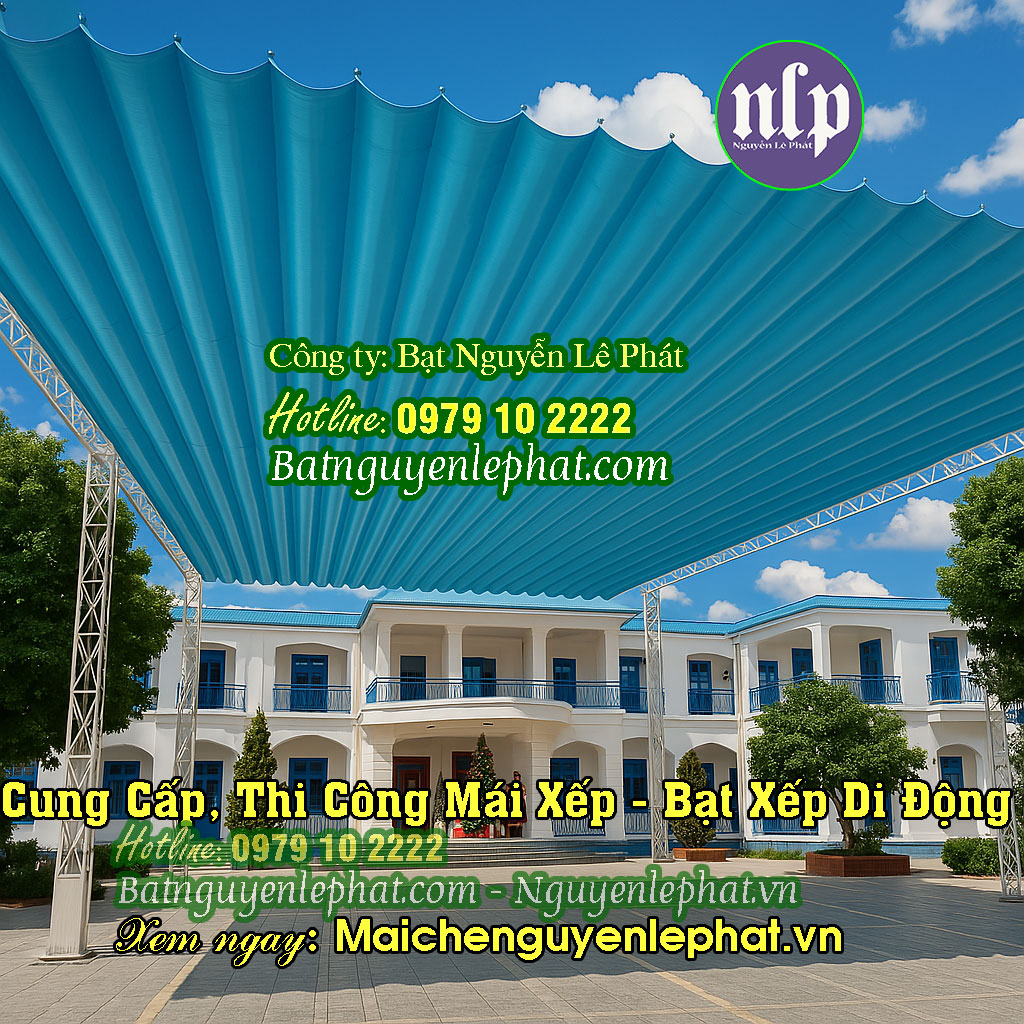 Bạt xếp kéo tay Bạt xếp kéo tay