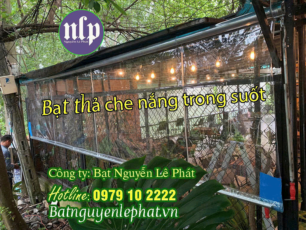 Giá bạt nhựa PVC trong suốt Giá bạt nhựa PVC trong suốt