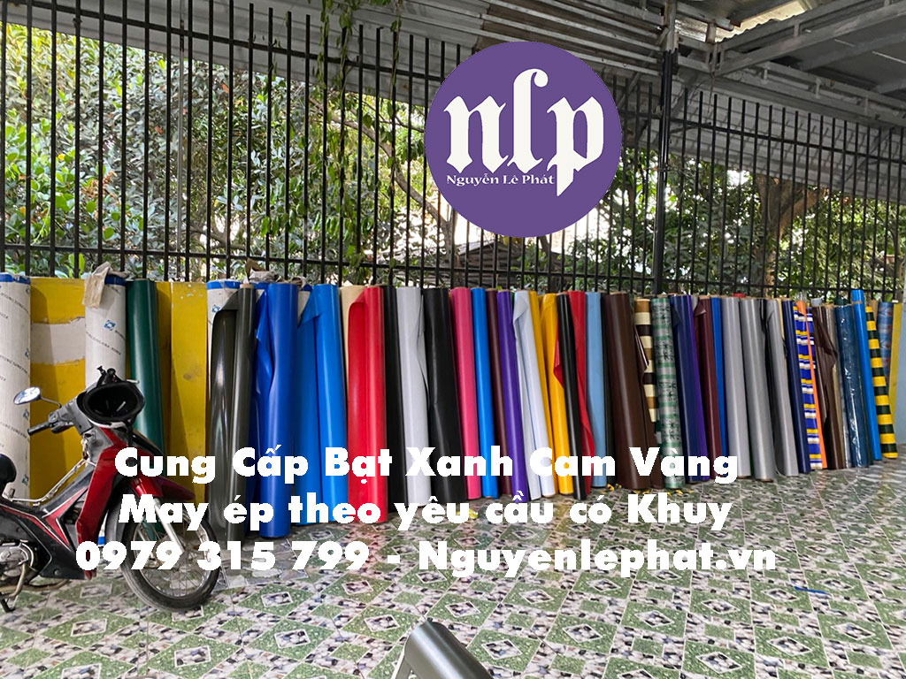 cắt bạt xanh cam theo kích thước cắt bạt xanh cam theo kích thước