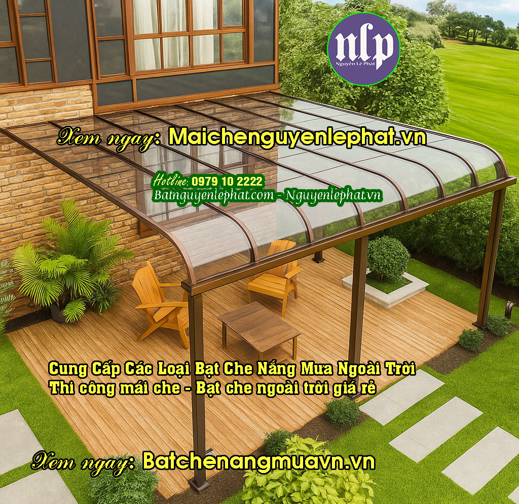 10 Lợi Ích Mái Che Thông Minh 2026: Chống Nắng Mưa, Giảm Nhiệt, Tăng Thẩm Mỹ