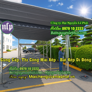 Thi Công Mái Hiên Mái Xếp, Bạt Kéo Che Nắng Mưa Gò Dầu Tây Ninh