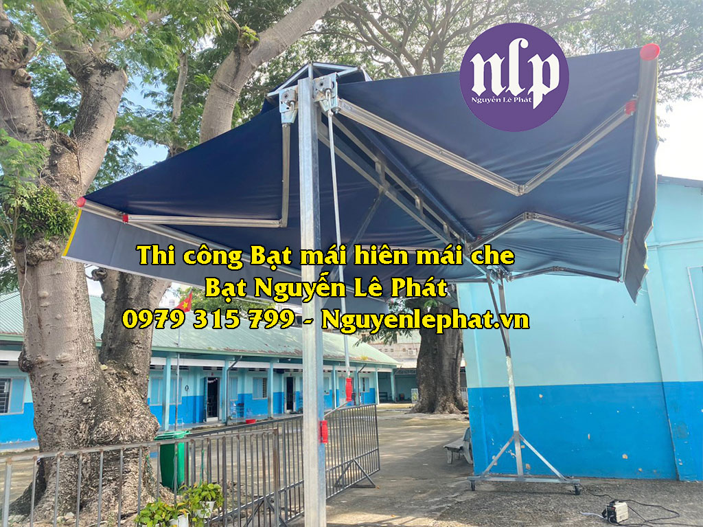 Mái che chữ a có bánh xe Mái che chữ a có bánh xe