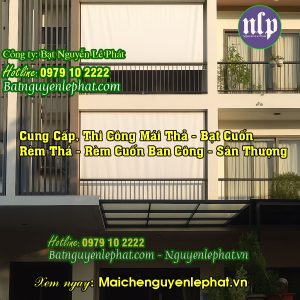 Rèm mái che ban công