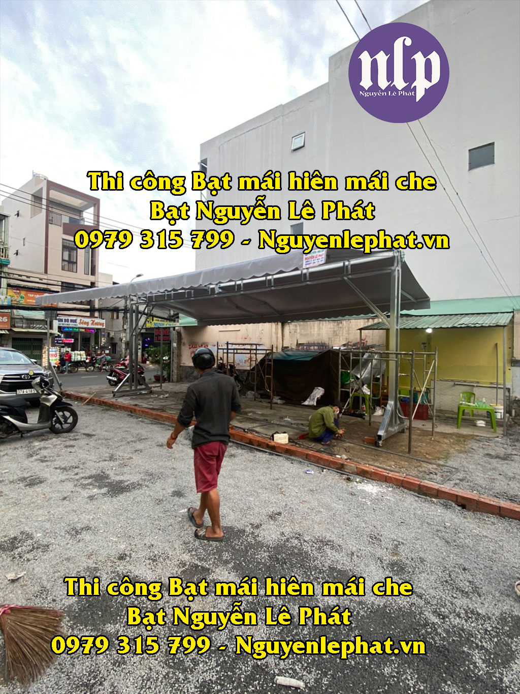 Mái che chữ a tại Tiền Giang