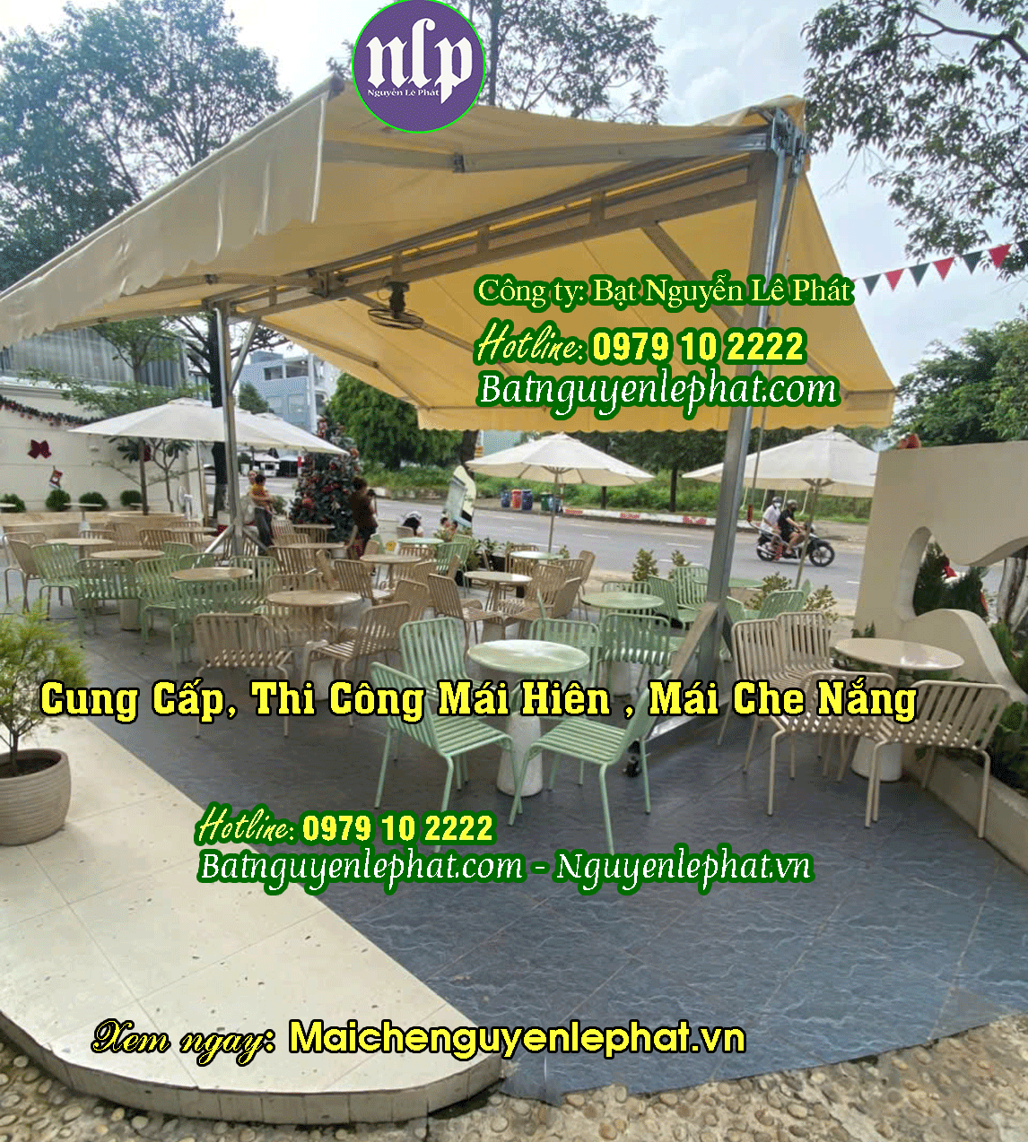 Vật liệu cao cấp được sử dụng trong thi công mái che tại Batchenangmuavn.vn