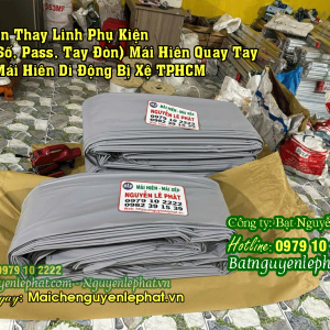 Bạt Xanh Cam Che Nắng Mưa Hàng Hóa Công Trình Ngoài Trời tại Bình Dương