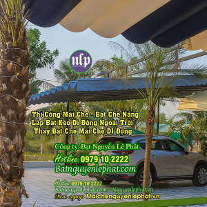 Lắp bạt mái che