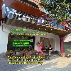 Thi Công Lắp Bạt Che Mái Che Di Động tại Quận Thủ Đức