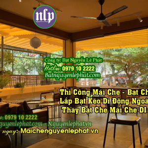 Thi Công Lắp Bạt Che Mái Che Di Động tại Quận Thủ Đức