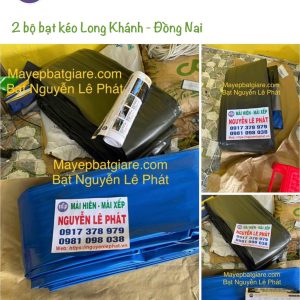 Bạt Xanh Cam Che Nắng Mưa Hàng Hóa Công Trình Ngoài Trời tại Dĩ An