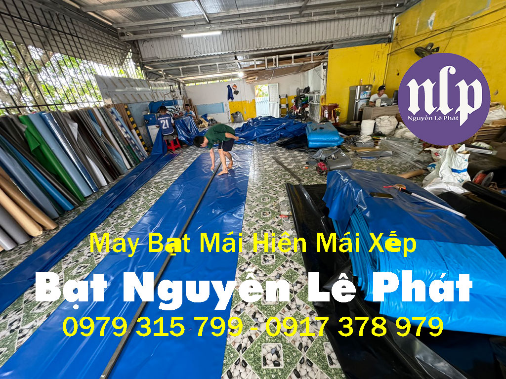 Bạt xanh cam che hàng hóa ở Bình Dương Bạt xanh cam che hàng hóa ở Bình Dương