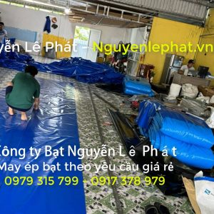 Bạt Xanh Cam Che Nắng Mưa Hàng Hóa Công Trình Ngoài Trời tại Dĩ An