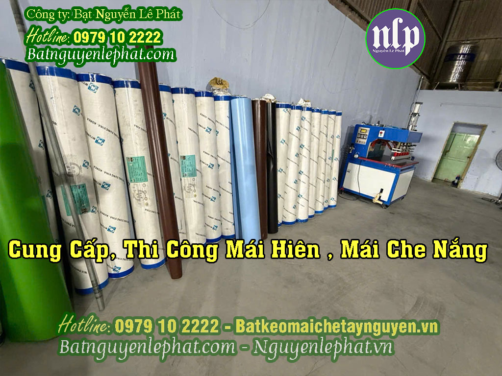 May Bạt Mái Hiên Mái Xếp Che Nắng Mưa tại Buôn Ma Thuột - Đắk Lắk May Bạt Mái Hiên Mái Xếp Che Nắng Mưa tại Buôn Ma Thuột - Đắk Lắk